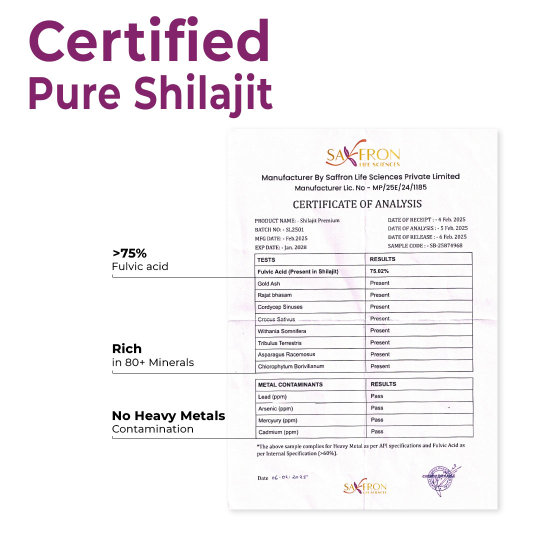 Himalyan Shilajit